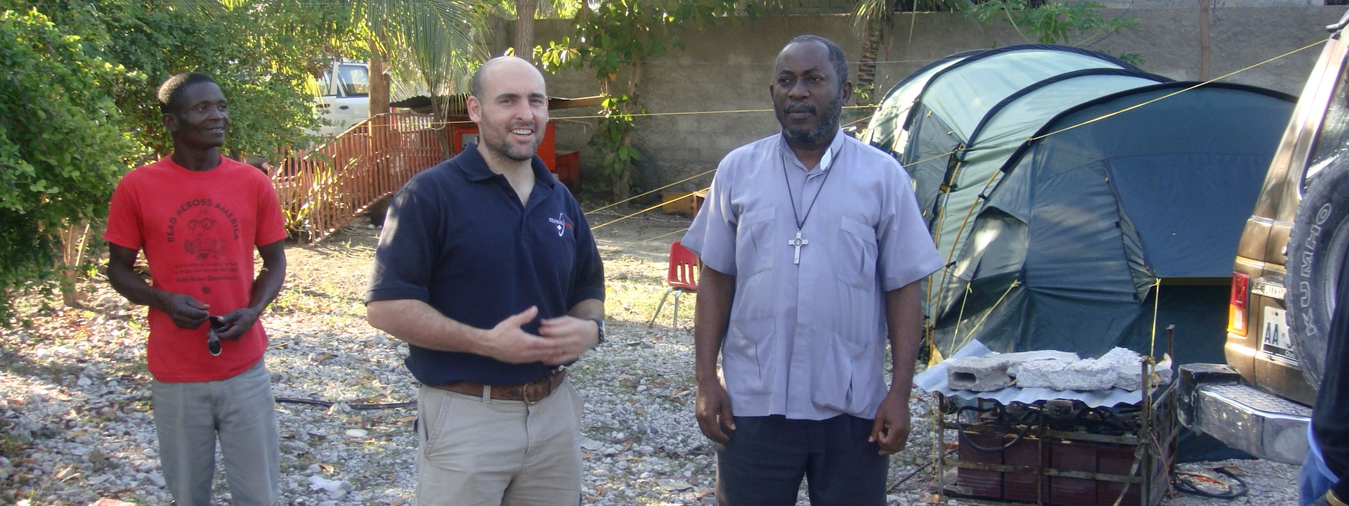 An Evacuation After an Earthquake in Haiti
