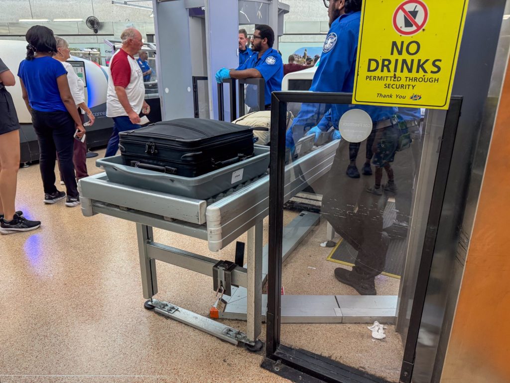 What Are Travelers Throwing Away Most Often at TSA Security Checkpoints?