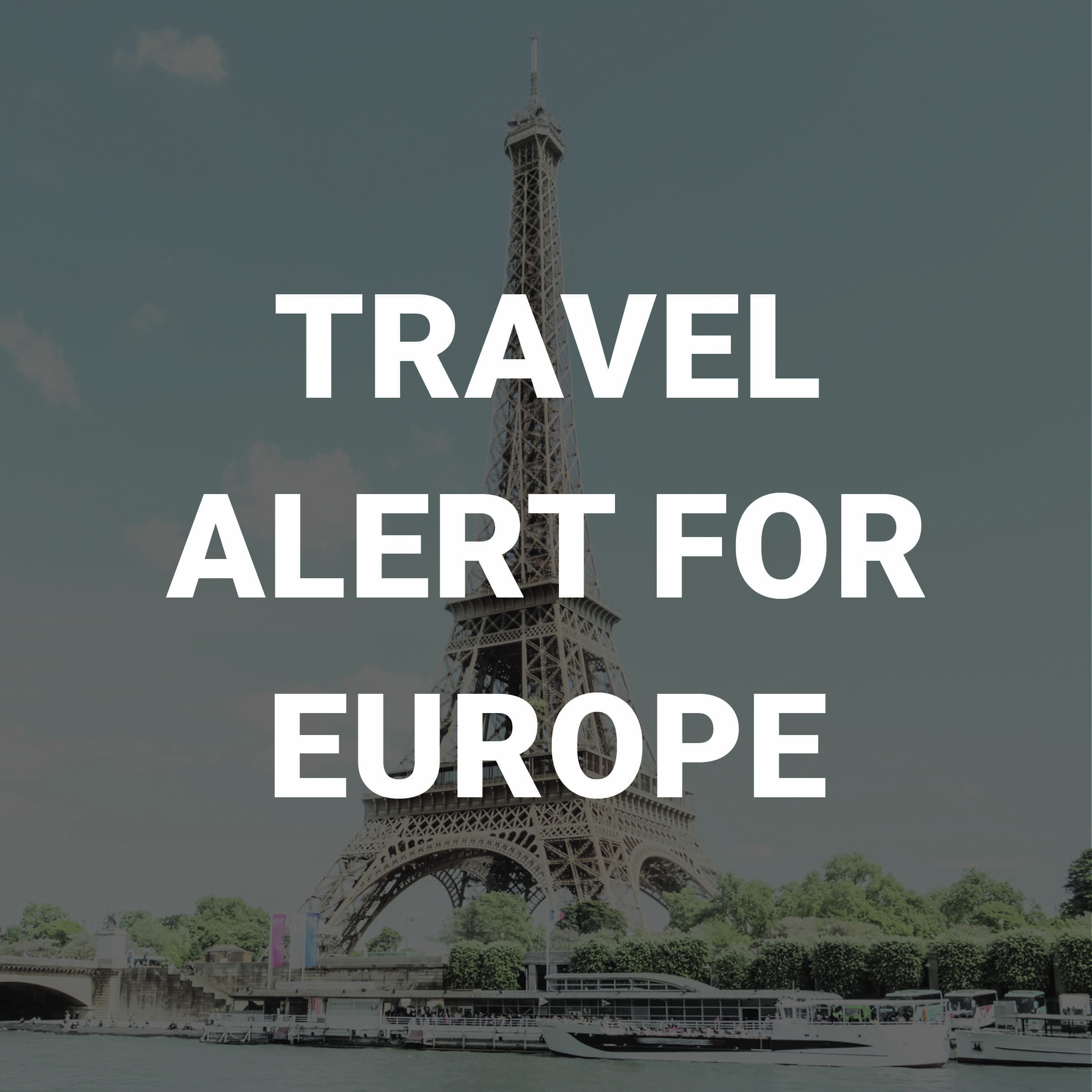 US Department of State issues Travel Alert for Europe on 16 November